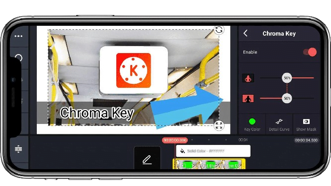 KineMaster Chroma Key Feature